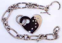 Ladies Gold Bracelet with Heart Shape Charm
